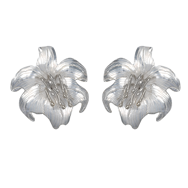 Easter Lily Earrings - LG 1.5