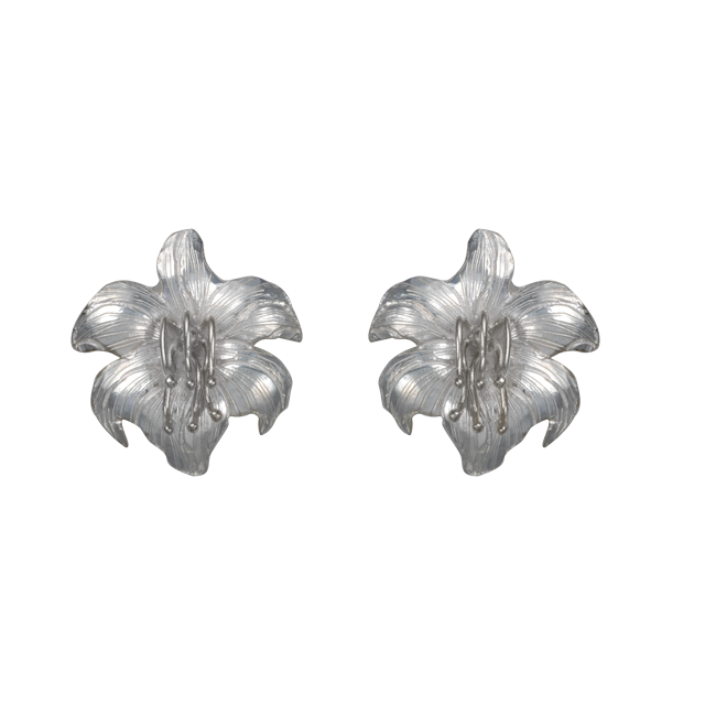 Easter Lily Earrings -  MED 1.125