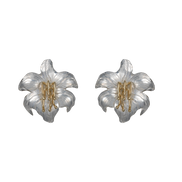 Easter Lily Earrings -  MED 1.125