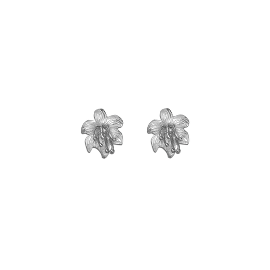 Easter Lily Earrings - XS .6"