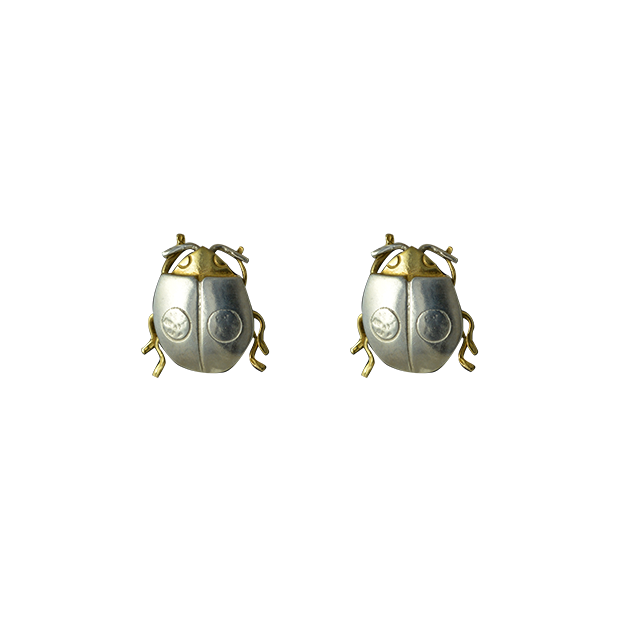 Ladybug EARRINGS - .5"