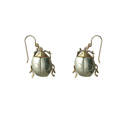 Ladybug EARRINGS - .5"
