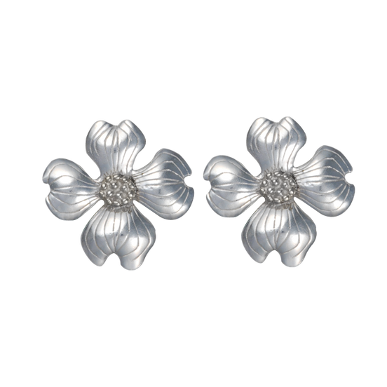 Dogwood Earrings - 1"