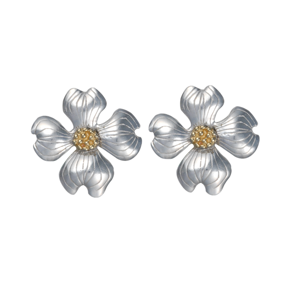 Dogwood Earrings - 1"