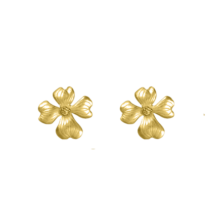 Dogwood Earrings - .75"