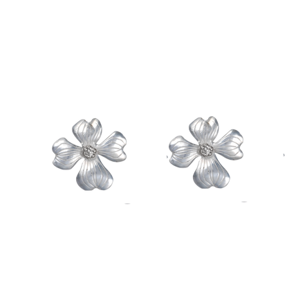 Dogwood Earrings - .75"