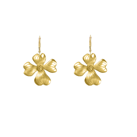 Dogwood Earrings - .75"