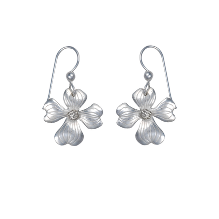 Dogwood Earrings - .75"