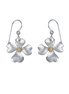 Dogwood Earrings - .75"