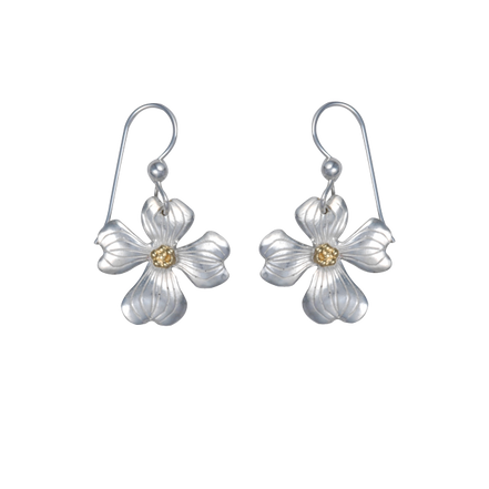 Dogwood Earrings - .75"