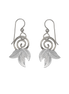 Spiral and Leaves Earrings