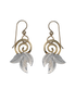 Spiral and Leaves Earrings