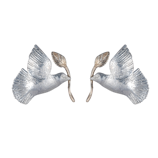 Bird of Peace Earrings - SM 1"