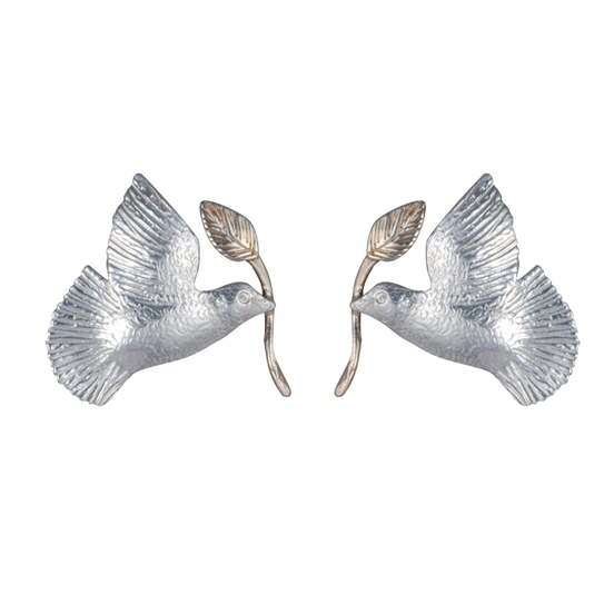 Bird of Peace Earrings - SM 1"