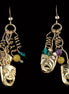 Mardi Gras Earrings