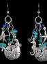 Sand Dollar, Seahorse, Starfish Earrings