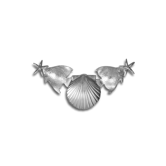 Starfish, Scallop Shell, Angelfish Neckslide
