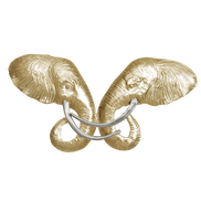 Elephant Heads Facing - Neckslide