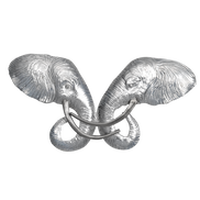 Elephant Heads Facing - Neckslide