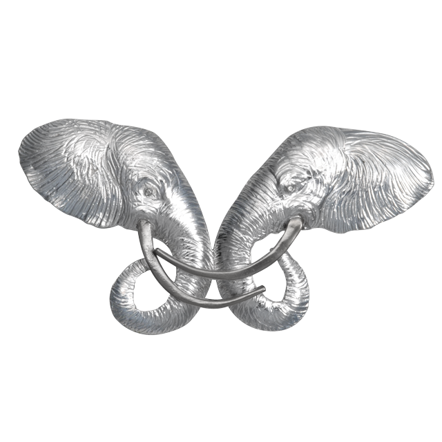 Elephant Heads Facing - Neckslide