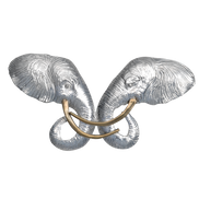 Elephant Heads Facing - Neckslide