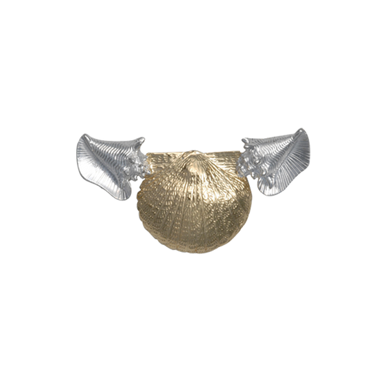 Scallop Shell, Conch Shells Neckslide