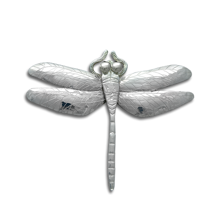 Dragonfly Pin/Pendant - Large 3" Sterling