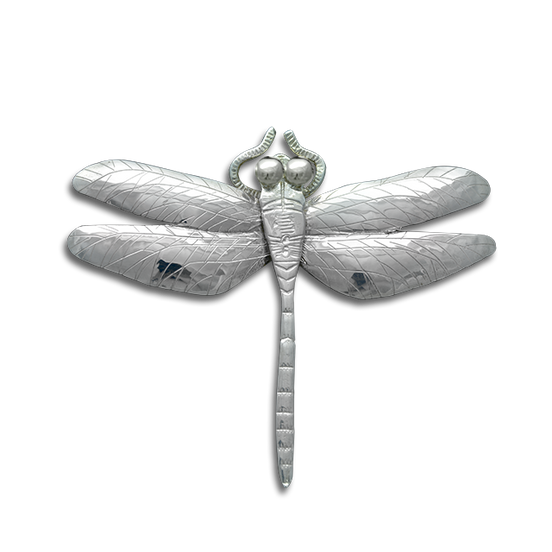 Dragonfly Pin/Pendant - Large 3" Sterling