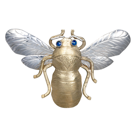 Bumble Bee Pin/Pendant - LG 3.25"