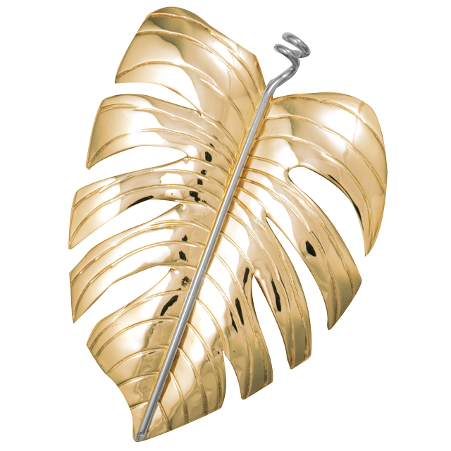 Monstera Pin/Pendant - LG