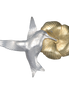 Hummingbird/Flower Pin/Pendant - LG 2.5"
