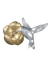 Hummingbird/Flower Pin/Pendant - 1.7"