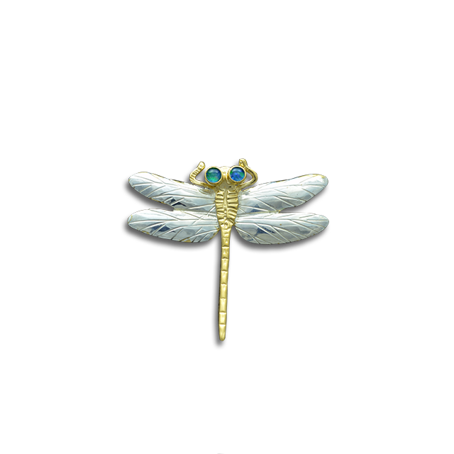 Dragonfly Pin/Pendant - Small 1.5"