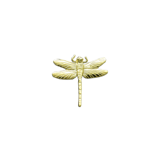 Dragonfly Pin - 1" Extra Small Gold Plated