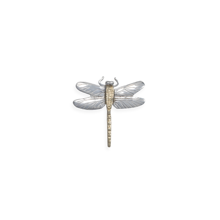 Dragonfly Pin - 1" Extra Small 2 TONE