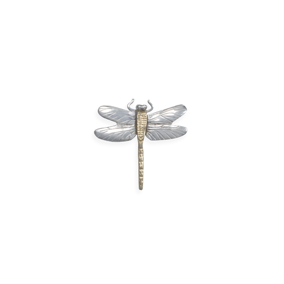 Dragonfly Pin - 1" Extra Small 2 TONE