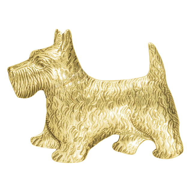 Scottie with Collar Pin/Pendant