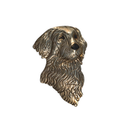Golden Retriever Head Pin/Pendant
