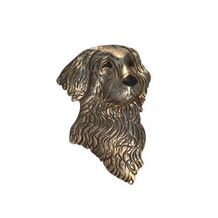 Golden Retriever Head Pin/Pendant