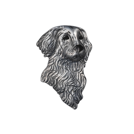 Golden Retriever Head Pin/Pendant