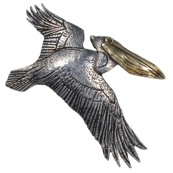 Pelican Flying Pin/Pendant