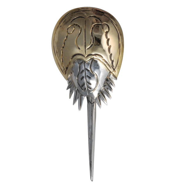 Horseshoe Crab Pin/Pendant - Large