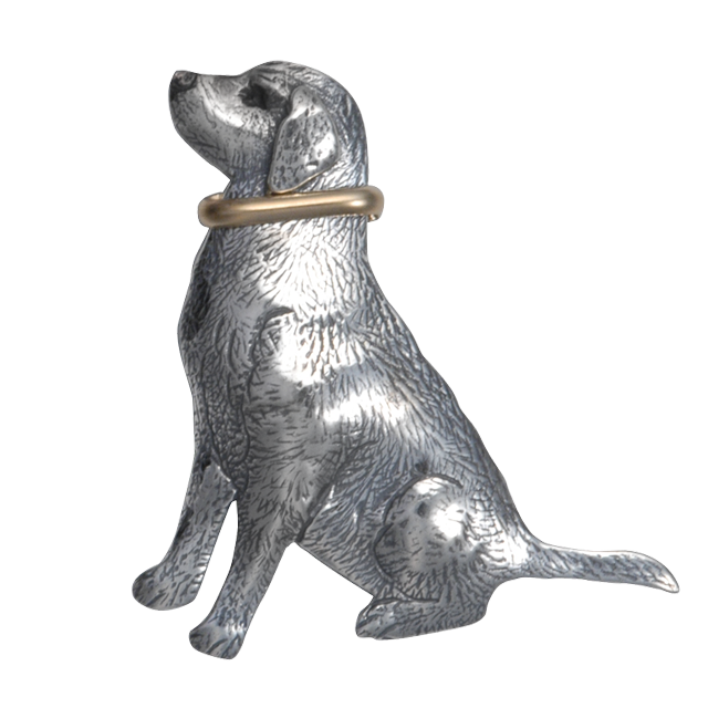 Seated Labrador Retriever Pin/Pendant