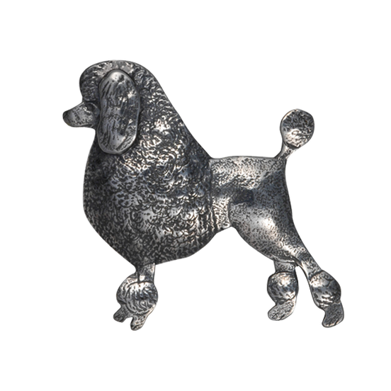 Poodle (Continental Clip) Pin/Pendant
