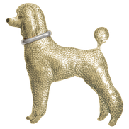 Poodle (Puppy Clip) w/ Collar