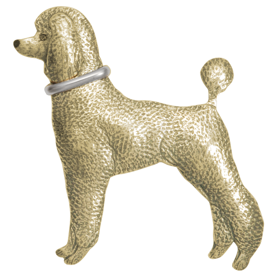 Poodle (Puppy Clip) w/ Collar