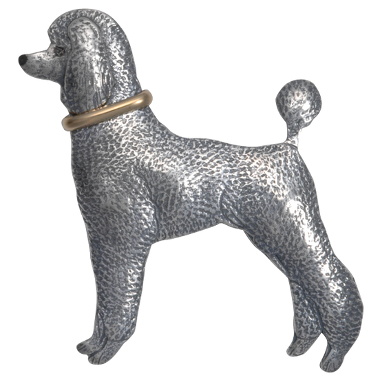 Poodle (Puppy Clip) w/ Collar