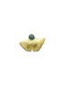 Ginkgo Pin/Pendant w/ Opal - SM