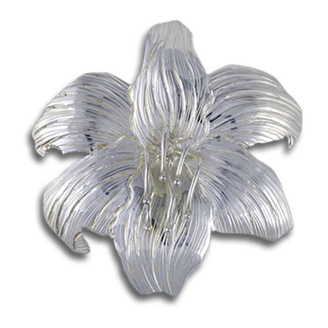 Easter Lily Pin/Pendant - 2.5