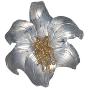 Easter Lily Pin/Pendant - 2.5